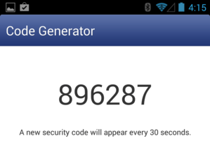 facebook code generator on computer